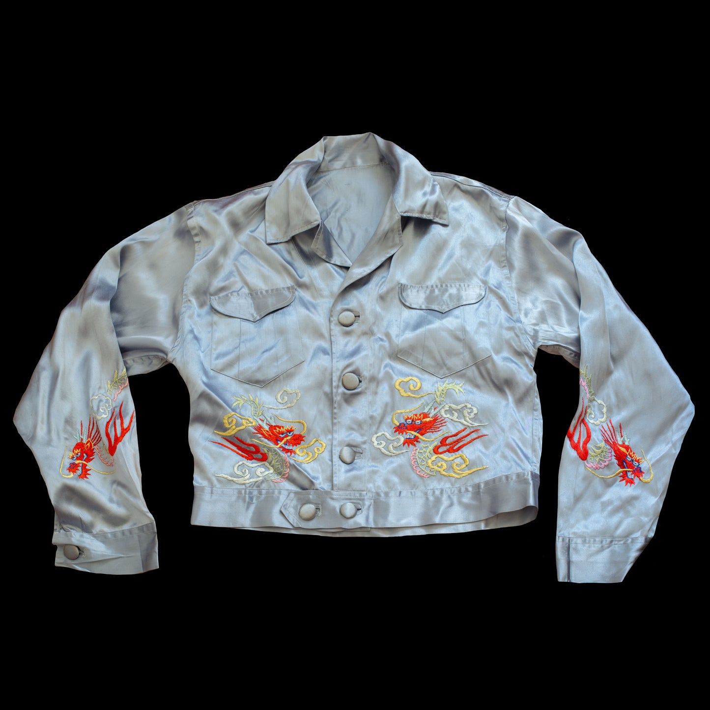 Vintage 1940s 1950s Japanese Souvenir Jacket