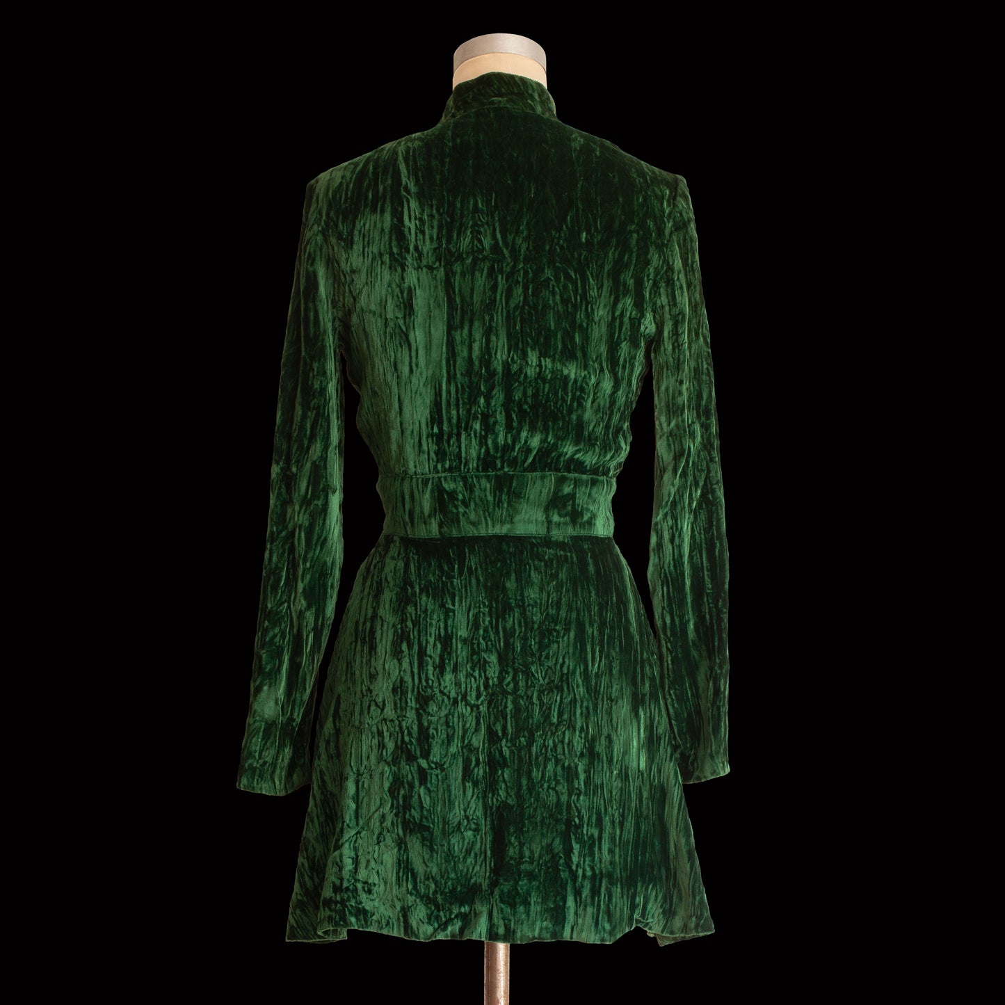 Vintage 1960s Michael Mott for Paraphernalia Velvet Mini Dress