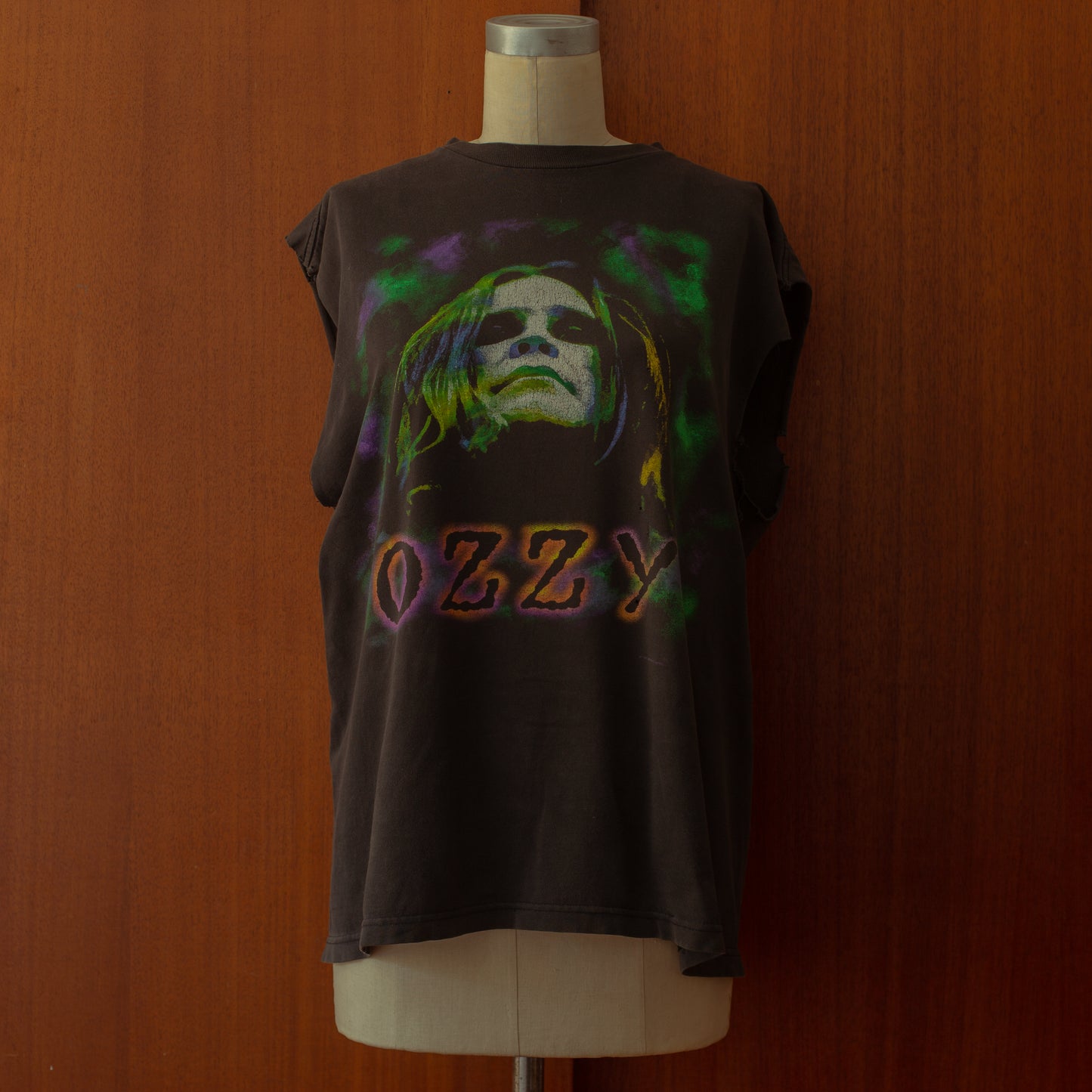 Vintage 1990s Ozzy Ozbourne Cut Off Tee